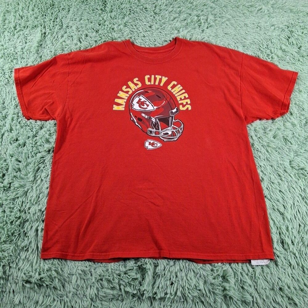 Kansas City Chiefs Tshirt Nfl Xxl Mens Red